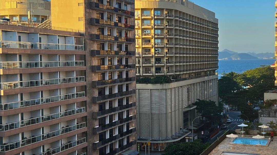Flat Copacabana Com Garagem Рио де Жанейро Екстериор снимка